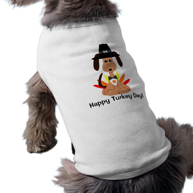 Turkey Day Dog Shirt (Back)