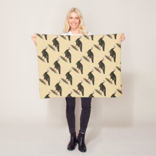 Turkey: Eastern Wild Tom Fleece Blanket
