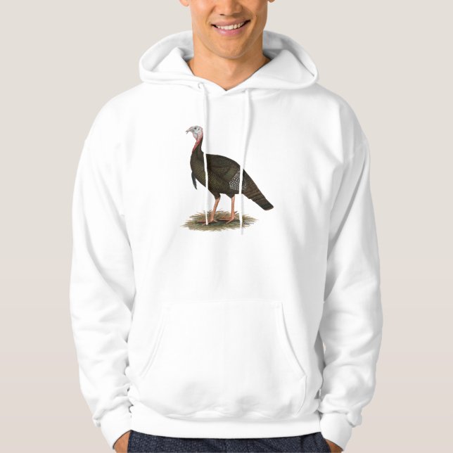 Turkey:  Eastern Wild Tom Hoodie (Front)