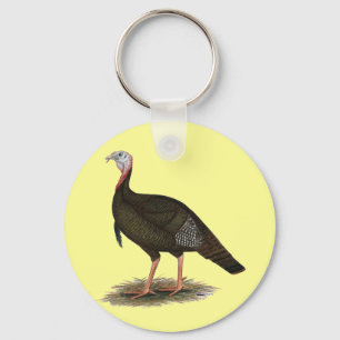 Turkey: Eastern Wild Tom Key Ring