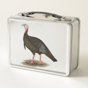 Turkey: Eastern Wild Tom Metal Lunch Box