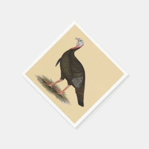 Turkey:  Eastern Wild Tom Napkin