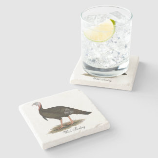 Turkey: Eastern Wild Tom Stone Coaster