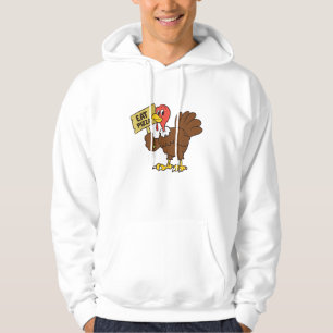 Turkey Eat Pizza Funny Thanksgiving Hoodie