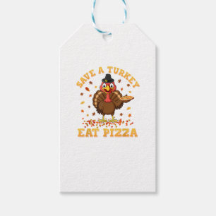 TURKEY EAT PIZZA Shirt Adult Vegan Kids Funny Than Gift Tags