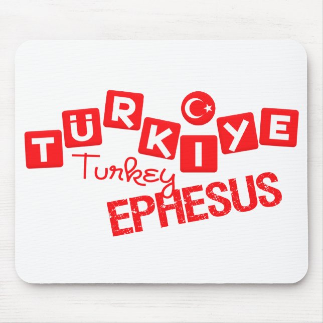 TURKEY EPHESUS mousepad - customise (Front)