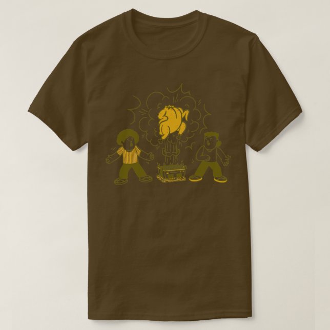 Turkey Explosion T-Shirt (Design Front)