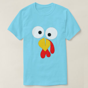 Turkey Face - Funny Thanksgiving T-Shirt