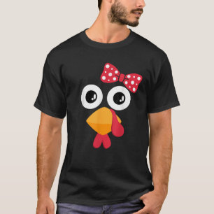 Turkey Face Trot Shirt Cute Thanksgiving Running G