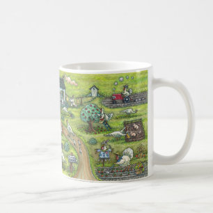 TURKEY FARM GOBBLERS "HAPPY THANKSGIVING" MUG