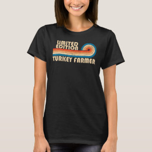 TURKEY FARMER Funny Job Title Profession Birthday  T-Shirt
