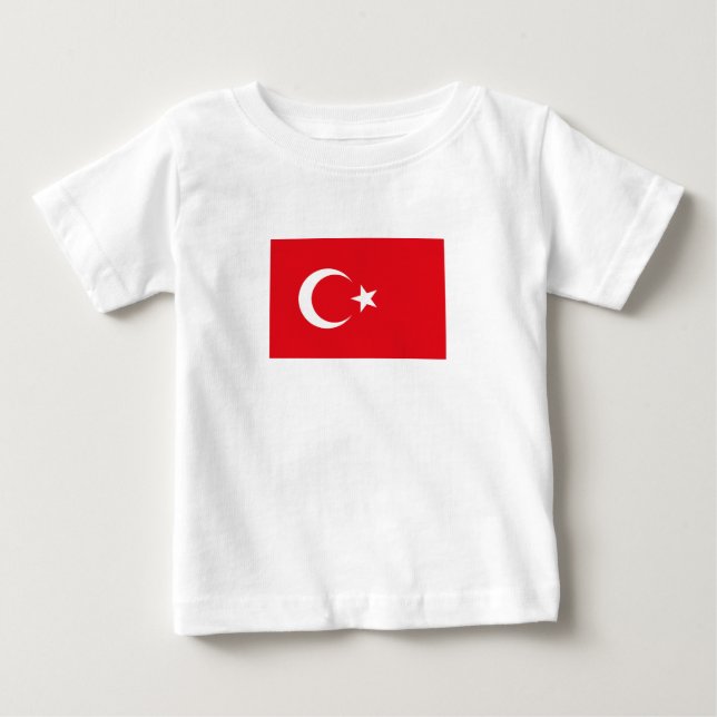 Turkey Flag Baby T-Shirt (Front)