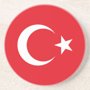 Turkey Flag Coaster