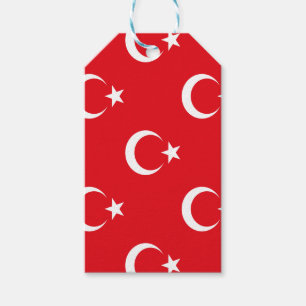 Turkey Flag Gift Tags