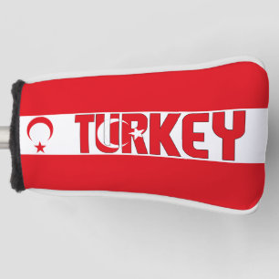 Turkey Flag Gorgeous Patriotic Golf Head Cover