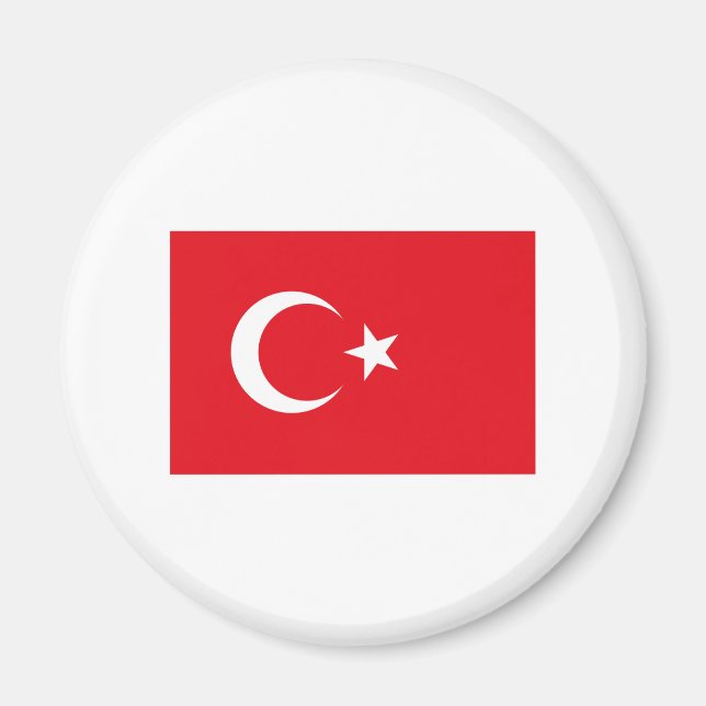Turkey FLAG International Magnet (Front)