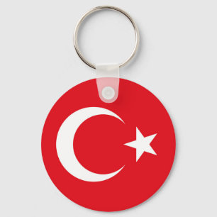 Turkey Flag Key Ring