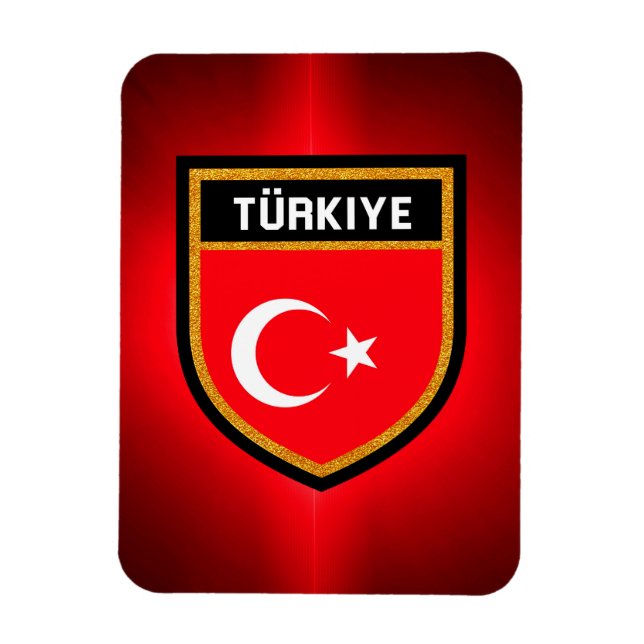 Turkey Flag Magnet (Vertical)