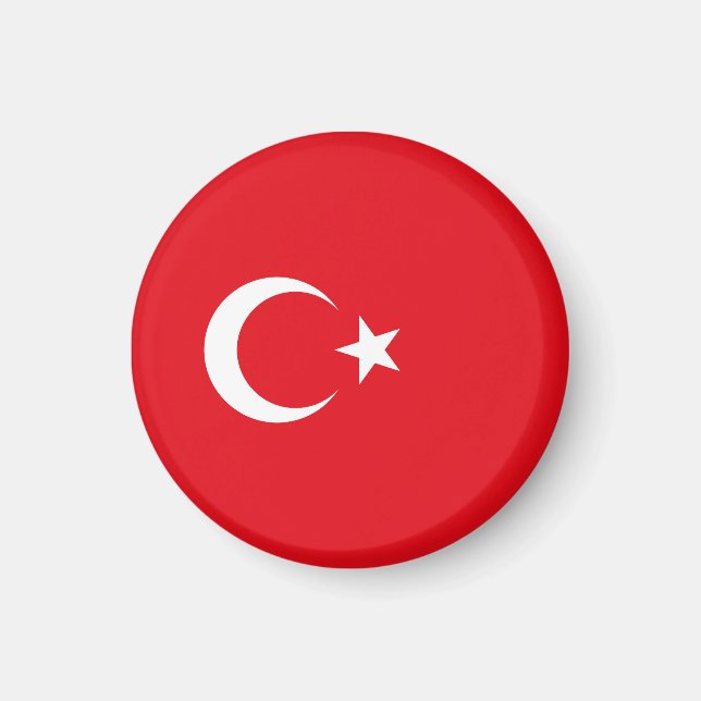 Turkey Flag Magnet (Front)