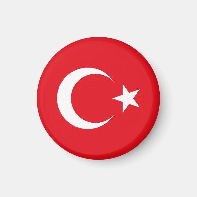 Turkey Flag Magnet (Front)