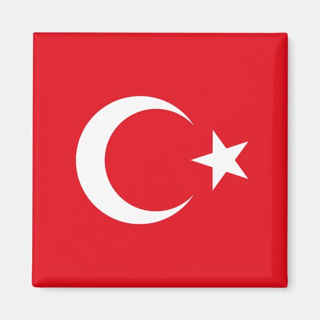 Turkey Flag Magnet (Front)