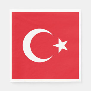 Turkey Flag Napkin