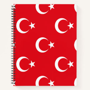 Turkey Flag Notebook