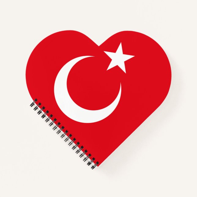 Turkey Flag Notebook (Front)