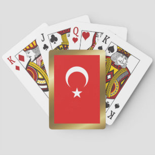 Turkey Flag Playing Cards