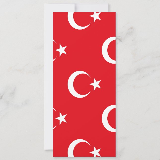Turkey Flag Save The Date (Front)