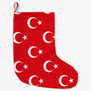 Turkey Flag Small Christmas Stocking