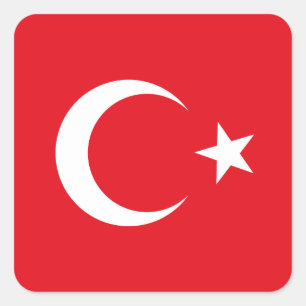 Turkey Flag Sticker