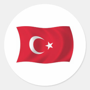 Turkey Flag Sticker