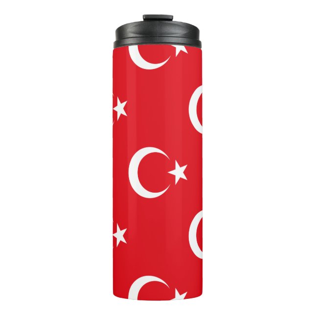 Turkey Flag Thermal Tumbler (Front)