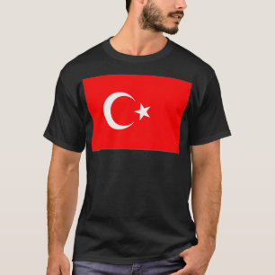 Turkey Flag Turkiye Cool Turkish Flags Gift for Me T-Shirt