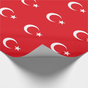Turkey Flag Wrapping Paper