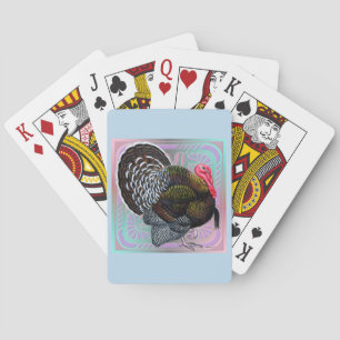 Turkey: Floral Bronze Tom Playing Cards