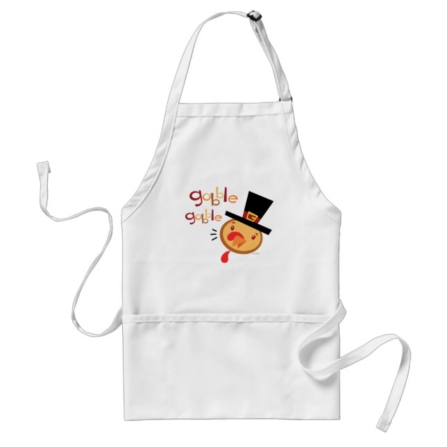 Turkey gobble Gobble Standard Apron (Front)
