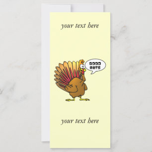 Turkey Good Eats Business Rack Card