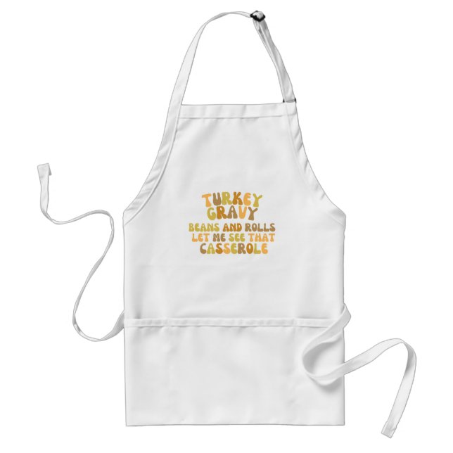 TURKEY GRAVY STANDARD APRON (Front)