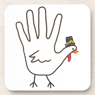 turkey hand coaster