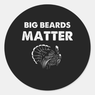 Turkey Hunting Hunter Hunt Funny T Shirt - Season  Classic Round Sticker