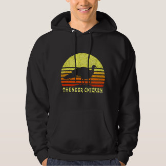 Turkey Hunting Retro Sunset Upland Bird Hunter Tha Hoodie