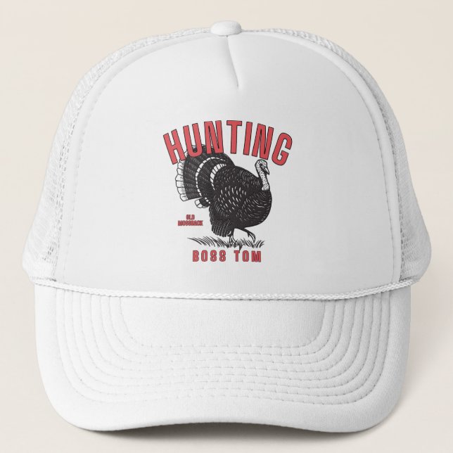 Turkey Hunting  Trucker Hat (Front)