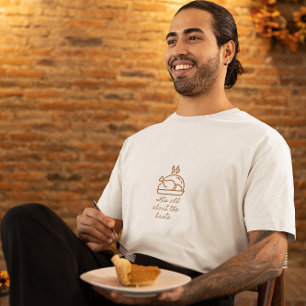 Turkey Icon All About the Baste Thanksgiving T-Shirt