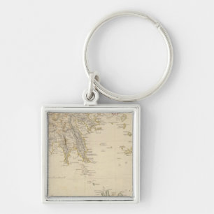 Turkey III Southern Greece and Candia Key Ring