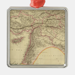 Turkey in Asia 3 Metal Tree Decoration