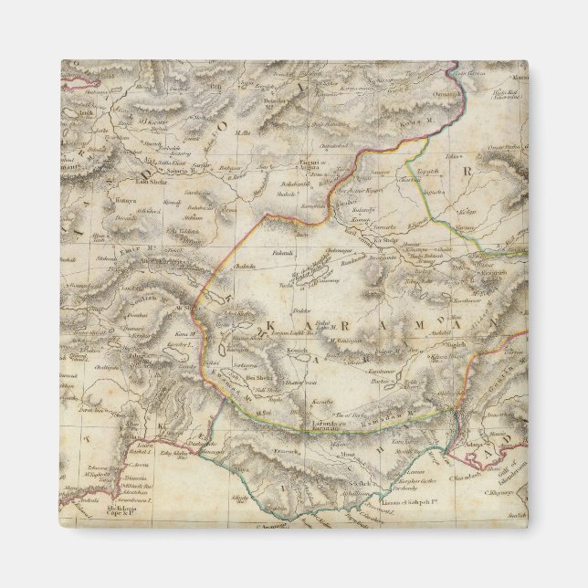 Turkey in Asia Minor Magnet (Front)