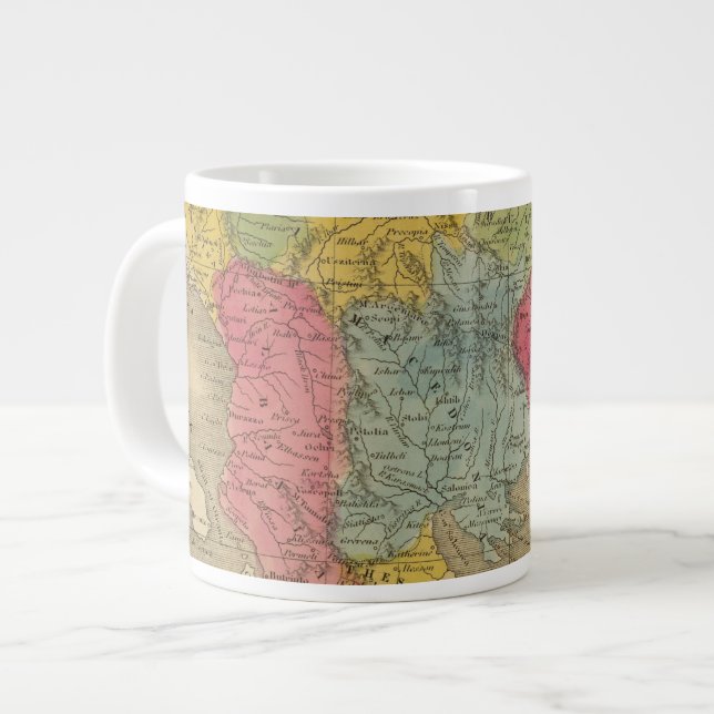 Turkey in Europe 8 Large Coffee Mug (Front Left)