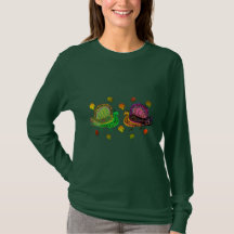 Turkey in the Fall Leaves Shirts